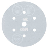 3M 270J 34405 Hookit Flexible Abrasive Disc, Dust Free, Aluminum Oxide P600, Gray, 6 in, Primer and Clear Coat Sanding (7000120194) (125 Pack) - 5
