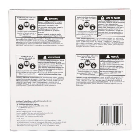 3M 270J 34405 Hookit Flexible Abrasive Disc, Dust Free, Aluminum Oxide P600, Gray, 6 in, Primer and Clear Coat Sanding (7000120194) (125 Pack) - 8
