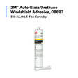 3M 08693 Auto Glass Urethane Windshield Adhesive, Medium Viscosity, High-Strength, Fast-Curing, Black, 310 mL/10.5 fl oz Cartridge (7000120424)  - (12Pack)
