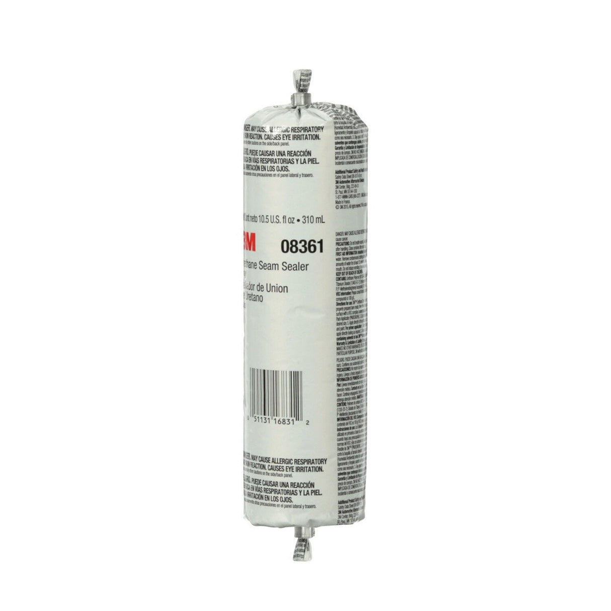 3M Urethane Seam Sealer, Gray, 310 mL 10.5 fl oz Foil Pack (08361) (7000120461)  - (6Pack) - 5