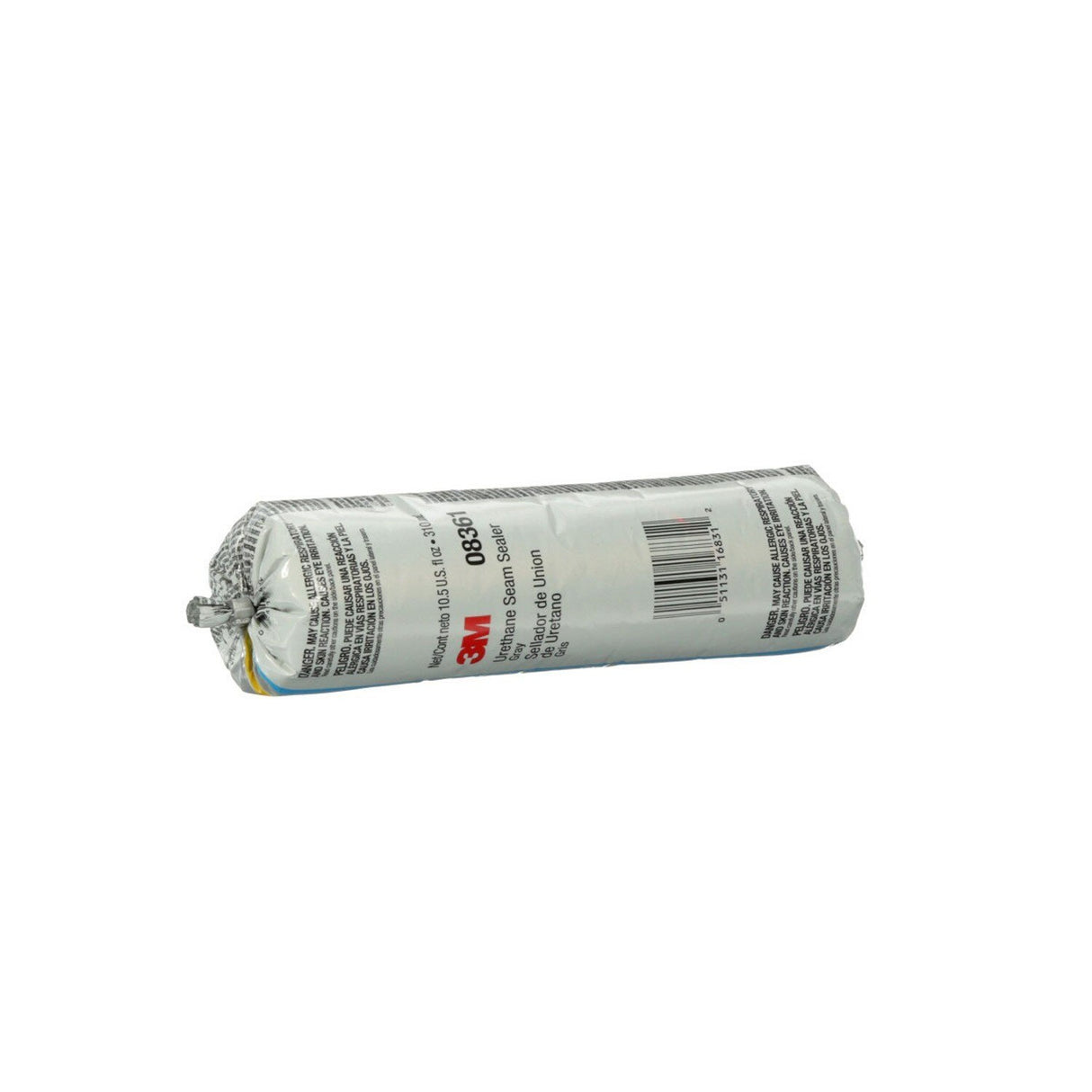 3M Urethane Seam Sealer, Gray, 310 mL 10.5 fl oz Foil Pack (08361) (7000120461)  - (6Pack) - 7