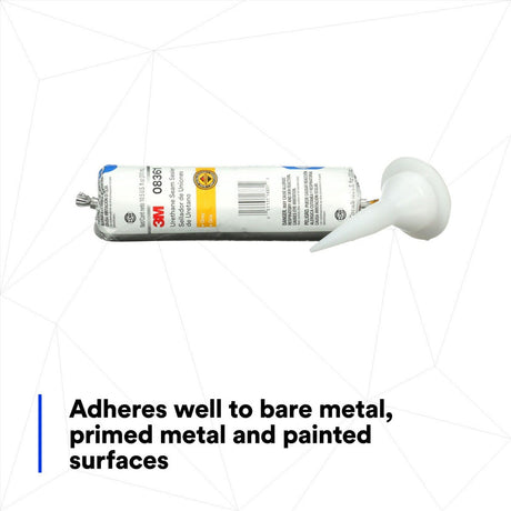 3M Urethane Seam Sealer, Gray, 310 mL 10.5 fl oz Foil Pack (08361) (7000120461)  - (6Pack) - 10