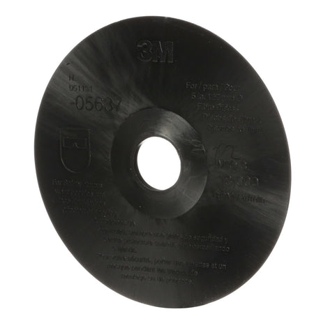 3M 05637 Fibre Disc Backup Pad, 5 in x 7/8 in (7000120462)  - (10Pack) - 3