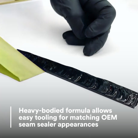 3M 08308 Heavy-Bodied Seam Sealer Two-Part Self-Mixing Automotive Epoxy Black 200 ml 6.75 fl oz Cartridge (7000120463)  - (6Pack) - 9