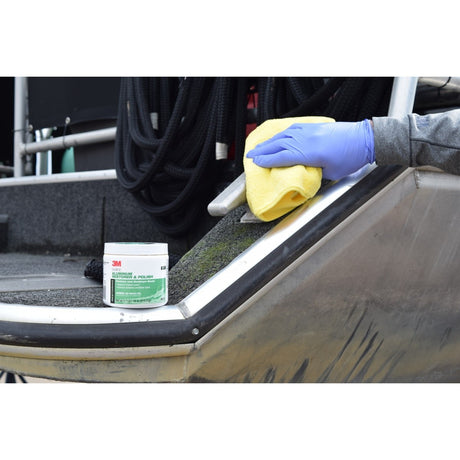 3M Marine Aluminum Restorer and Polish, 18 oz, Pink Paste (09020) (7000120468)  - (6Pack) - 5