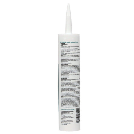 3M MG Sil Marine Grade Silicone Sealant, Clear, 304 mL Cartridge, 10.3 fl oz (08029) (7000120477)  - (12Pack) - 3