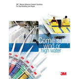 3M MG Sil Marine Grade Silicone Sealant, Clear, 3 fl oz Tube, Above Waterline (08019) (7000120480)  - (6Pack) - 4