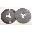 3M 80516 Disc Pad Face Plate Ribbed, 7 in, Medium Gray (7000120515) (10 Pack)