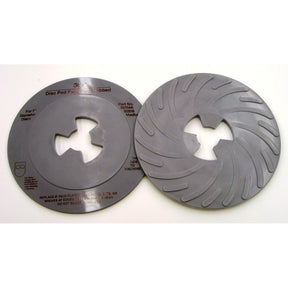 3M 80516 Disc Pad Face Plate Ribbed, 7 in, Medium Gray (7000120515) (10 Pack)