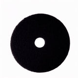 3M 7200 Black Stripper Pad, 22 in, Low Speed 175-600 RPM, Center Hole (7000120632)