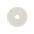 3M 4100 White Super Polish Pad, 10 in, Center Hole, Fine, White (7000120645) (5 Pack)