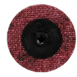 3M SC-DS Scotch-Brite Roloc Surface Conditioning Disc, TS, Aluminum Oxide Medium, Maroon, 2 in (7000120667) (200 Pack) - 2
