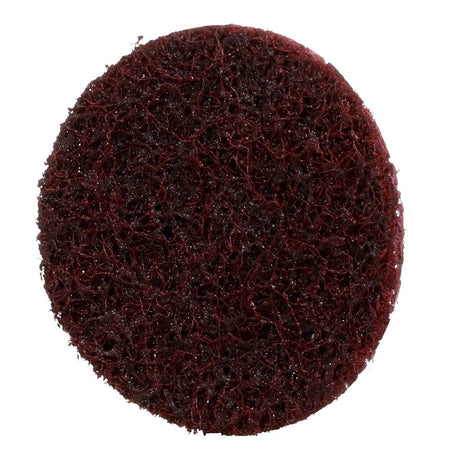 3M SC-DS Scotch-Brite Roloc Surface Conditioning Disc, TS, Aluminum Oxide Medium, Maroon, 2 in (7000120667) (200 Pack) - 5