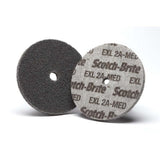 3M XL-UW Cubitron II Scotch-Brite EXL Unitized Wheel, 2 in x 1/4 in x 1/4 in 2A MED (7000120740) (60 Pack)