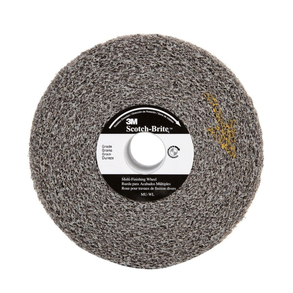 3M MU-WL Scotch-Brite Multi-Finishing Convolute Wheel, 2S Medium, 8 in x 2 in x 3 in (7000120810) (2 Pack)