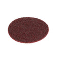 3M SC-DH 07451 Scotch-Brite Surface Conditioning Disc, Aluminum Oxide Medium, Maroon, Hook and Loop, 4 in (7000120840) (40 Pack)