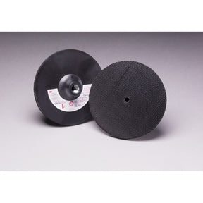 3M 05682 Disc Pad Holder 916, Hook and Loop Back-up Pad, Black, Firm, 6 in x 1/8 in x 3/8 in x 5/8 in-11 Internal (7000120890)