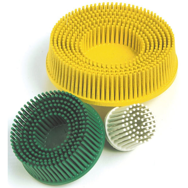 3M 982BS Roloc Bristle Disc Kit, TR, Assorted Grit, Multi-color, 2 in (7000120924)  - (5Pack)
