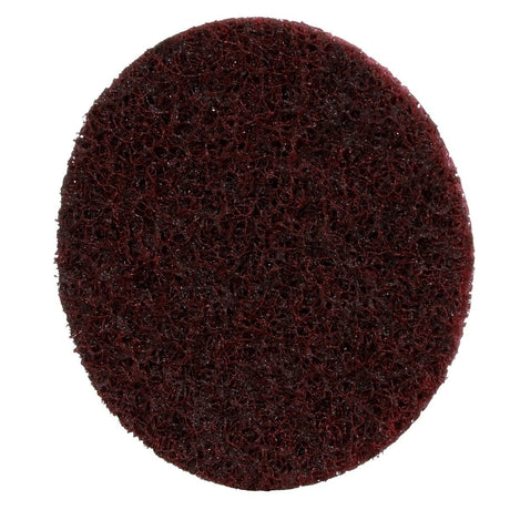 3M SC-DM Scotch-Brite Roloc Surface Conditioning Disc AO Medium TSM 3 in Maroon (7000120993) (100 Pack) - 3