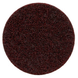 3M SC-DM Scotch-Brite Roloc Surface Conditioning Disc AO Medium TSM 3 in Maroon (7000120993) (100 Pack) - 5