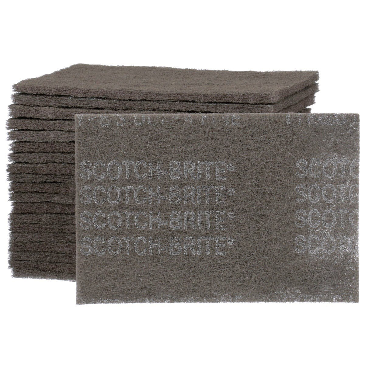 3M HP-HP 7448 37448 Scotch-Brite Ultra Fine Hand Pad, Gray, Silicon Carbide, Nonwoven, 6 in x 9 in, Surface Preparation, Scuffing, Cleaning (7000121089) (30 Pack)