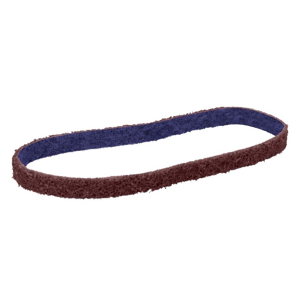 3M DF-BL Scotch-Brite Durable Flex Low Stretch Belt, A/O Medium, 1/2 in x 12 in (7000121127) (20 Pack)