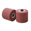 3M Scotch-Brite Match and Finish Flap Brush, Aluminum Oxide Very Fine, Maroon, 4-1/2 in x 4 in x 5/8 in-11 Threaded (7000121167)