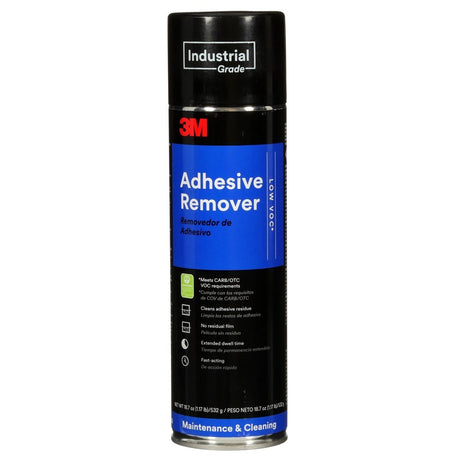 3M ADH REMOVER Adhesive Remover Low VOC 20 Percent Aerosol Can, Transparent, 24 fl oz, Net Wt 18.7 oz (7000121420)  - (12Pack)
