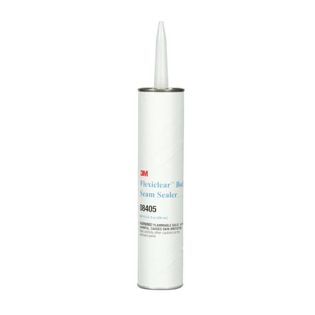 3M Flexiclear Body Seam Sealer, Transparent, 10 fl oz Cartridge (08405) (7000121530)  - (12Pack) - 2