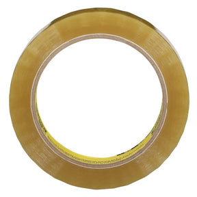 3M 681 Scotch Light Duty Packaging Tape, Clear, Moisture Chemical Resistant, 1 in x 72 yd (7000122498) (36 Pack)