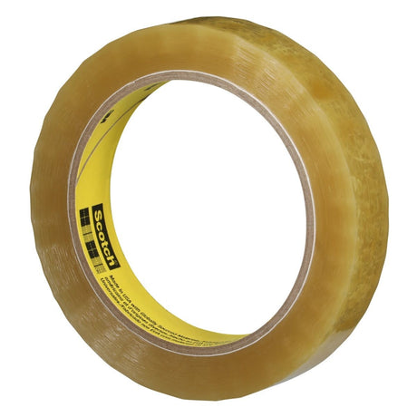 3M 681 Scotch Light Duty Packaging Tape, Clear, Moisture Chemical Resistant, 1 in x 72 yd (7000122498) (36 Pack) - 3