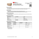 3M 346 Heavy Duty Protective Tape , Tan, 18 in x 60 yd, 16.7 mil (7000123304) - 3