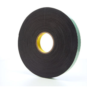 3M 4056 Double Coated Urethane Foam Tape, Black, 1 in x 36 yd, 62 mil (7000123321)  - (9Pack)