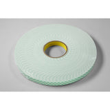 3M 4026W Double Coated Urethane Foam Tape, Natural, 1/16 in Thick, 3/4 in x 36 yd (7000123339)  - (12Pack)