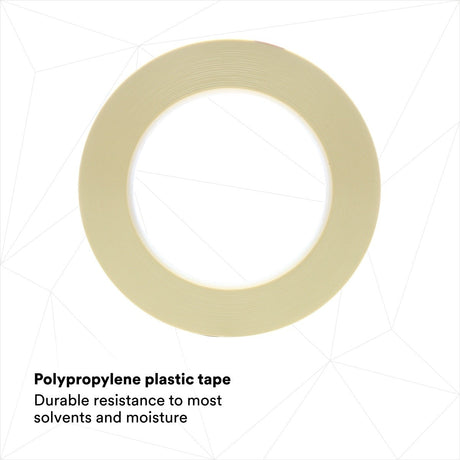 3M 218 Scotch Fine Line Tape, Polypropylene Film, Rubber Adhesive, Green, 3/8 in x 60 yd, 5.0 mil (7000123346) (96 Pack) - 5