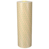 3M 467MP Adhesive Transfer Tape , Clear, 24 in x 180 yd, 2 mil (7000123375)