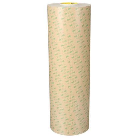 3M 467MP Adhesive Transfer Tape , Clear, 24 in x 180 yd, 2 mil (7000123375)