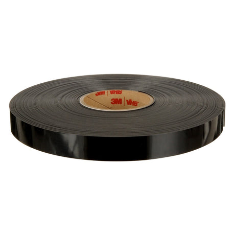3M 4929 VHB Double Sided Acrylic Foam Tape, Black, 25 mil, 3/4 in x 72 yd (7000123401) (12 Pack)