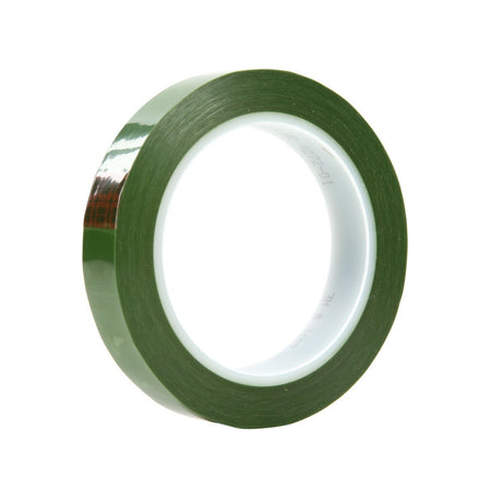 3M 8403 Polyester Tape, Green, 3/4 in x 72 yd, 2.4 mil (7000123422) (48 Pack)