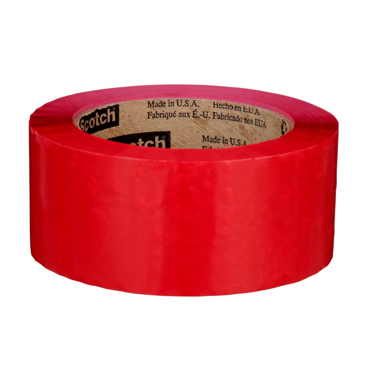 3M 371 Scotch Box Sealing Tape, Red, 48 mm x 100 m (7000123425) (36 Pack) - 4