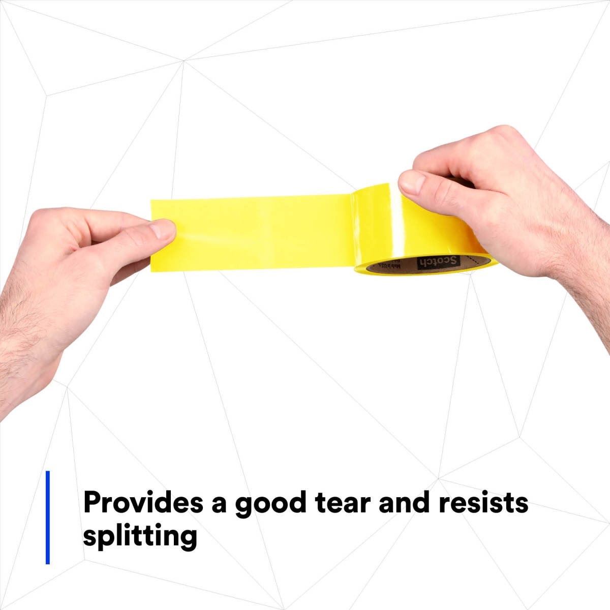 3M 371 Scotch Box Sealing Tape, Yellow, 48 mm x 100 m (7000123429) (1080 Pack) - 6