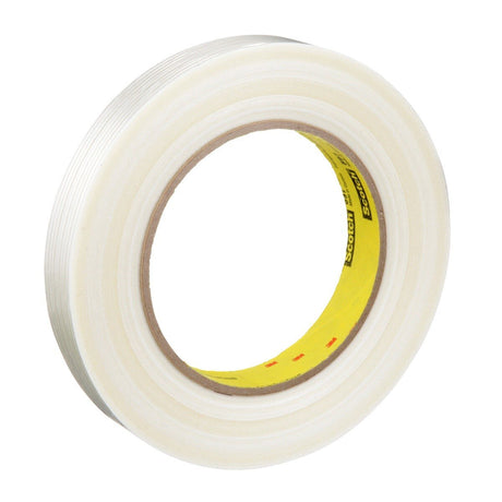 3M 897 Scotch Filament Tape, Clear, 18 mm x 55 m, 5 mil (7000123441) (48 Pack) - 4