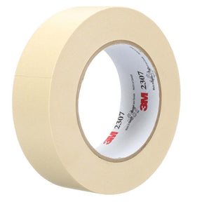 3M 2307 Masking Tape , Tan, 36 mm x 55 m, 5.2 mil (7000123532) (24 Pack)
