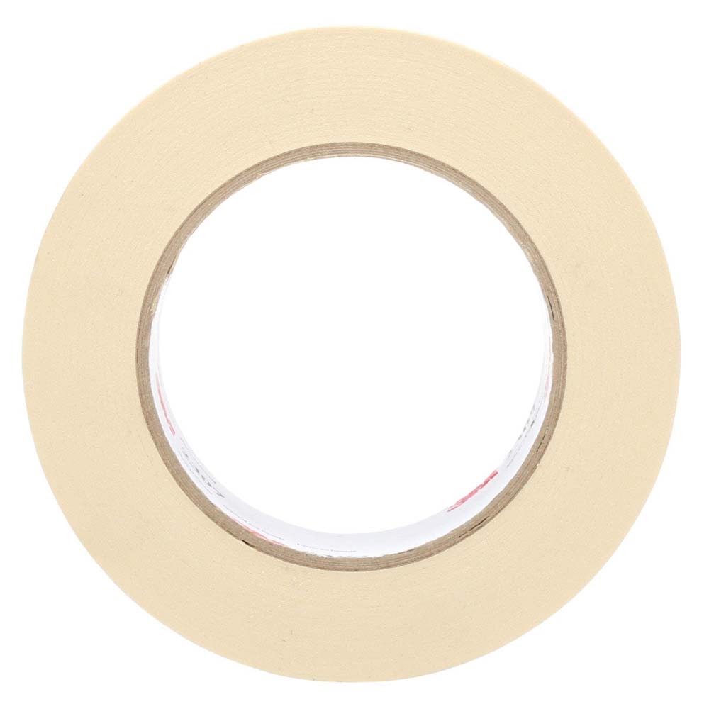 3M 2307 Masking Tape , Tan, 36 mm x 55 m, 5.2 mil (7000123532) (24 Pack) - 2