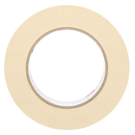 3M 2307 Masking Tape , Tan, 36 mm x 55 m, 5.2 mil (7000123532) (24 Pack) - 2