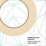 3M 2307 Masking Tape , Tan, 48 mm x 55 m, 5.2 mil (7000123533) (24 Pack) - 5
