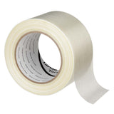 3M 8934 Tartan Filament Tape , Clear, 72 mm x 55 m, 4 mil (7000123734) (12 Pack) - 5
