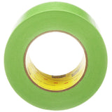 3M 233 Plus Scotch Performance Green Masking Tape, Green, 3 mm x 55 m (26343) (7000123778)  - (12Pack)
