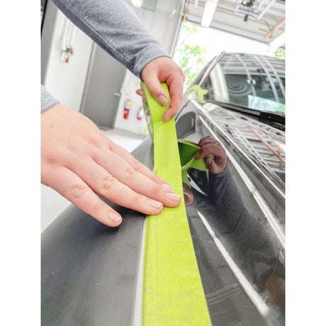 3M 233 Plus Scotch Performance Green Masking Tape, Green, 3 mm x 55 m (26343) (7000123778)  - (12Pack) - 6