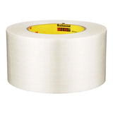 3M 898 Scotch Filament Tape , Clear, 72 mm x 55 m, 6.6 mil (7000123795) (12 Pack) - 3